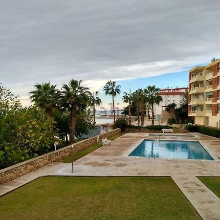 Apartamento Primera Linea de Mar con Piscina Sant Carlos de la Ràpita Exterior foto