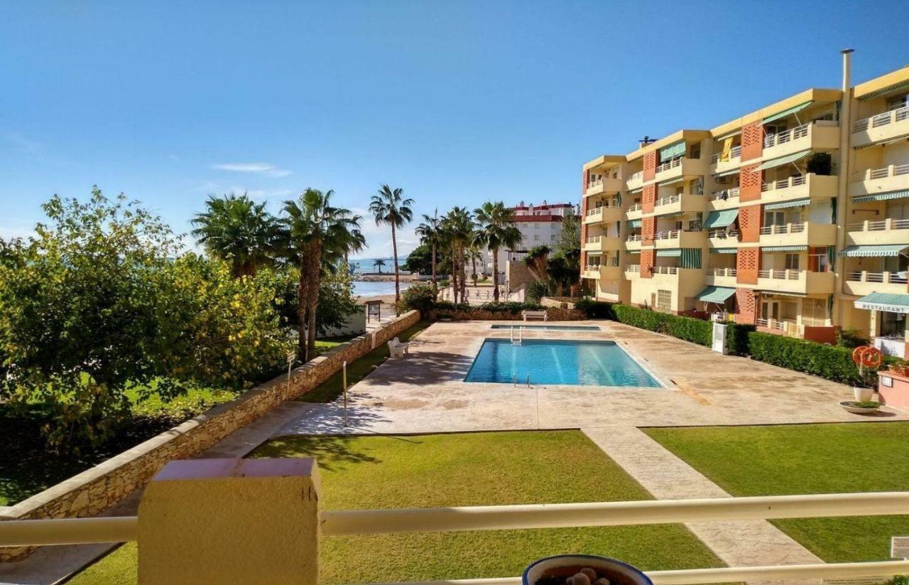 Apartamento Primera Linea de Mar con Piscina Sant Carlos de la Ràpita Exterior foto